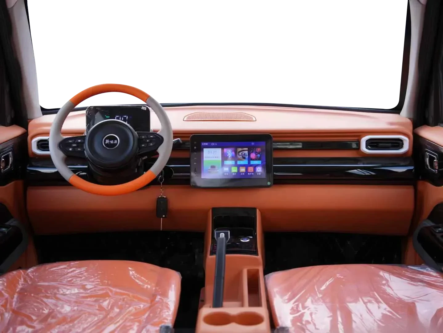 Four-Wheel Electric Vehicle EV Mini Car With RWD Drive Low-Speed Lithium Battery Electric Vehicle Good Vibrations