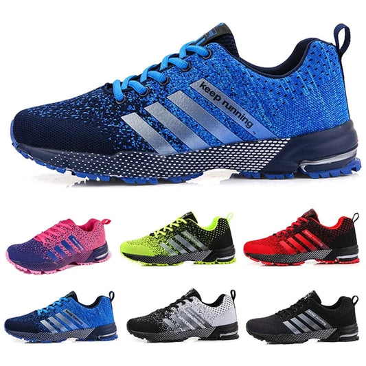 Men Shoes Comfortable Non-Slip Stable Shock Absorption Light Couple Shoes and Men's Sneakers Mesh Breathable Casual Basket Homme Good Vibrations