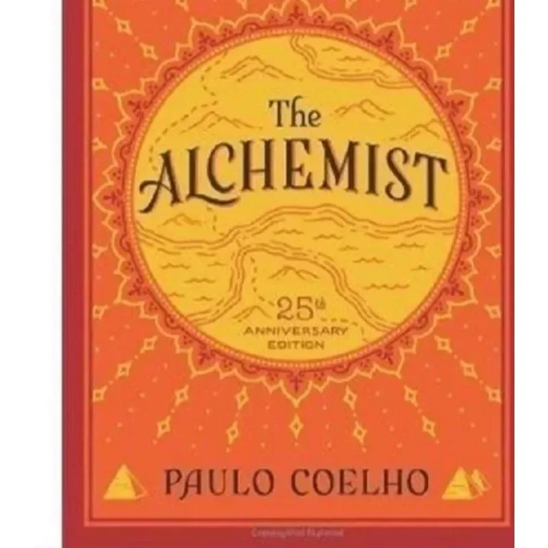 The Alchemist By Paulo Coelho, 25th Anniversary Edition Classic Literary Fiction English Book Good Vibrations