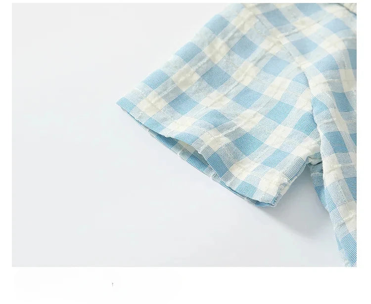 Performance Outfit for Boys Summer Short Sleeve Top Set Suspenders T-Shirt Kids Clothes Baby Gentleman Bow Tie Toddler Two-Piece Good Vibrations