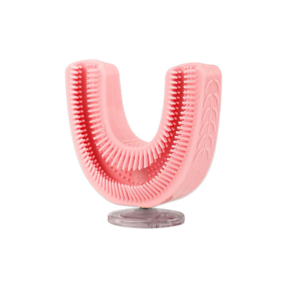 Sonic Electric Toothbrush Kids U-shaped Smart 360 Degrees Ultrasonic Tooth Brush Teeth Whitening For Children IPX7 Waterproof Good Vibrations