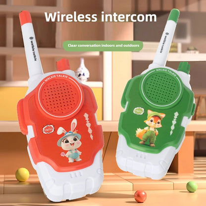 Toys for 3-12 Year Old Boys Girls, Walkie Talkies for Kids，2 Way Radio Toy  for Outside, Camping, Hiking Good Vibrations