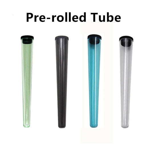 5pcs Airtight Storage Containers Smell Proof Holders with Metal Rolling Tray Tobacco Smoking Accessories Good Vibrations