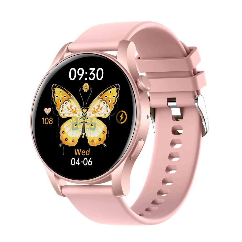 Fashion Digital Watches Smart Heart Rate Warning Waterproof Bluetooth Call Casual Wristwatch Game Clock Male reloj hombre Good Vibrations