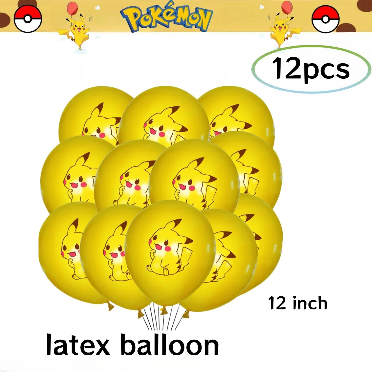 Pokemon Birthday Party Decorations Pikachu DIY Sticker Tableware Plate Tablecloth Baby Shower Kids Favors Gifts Party Supplies Good Vibrations