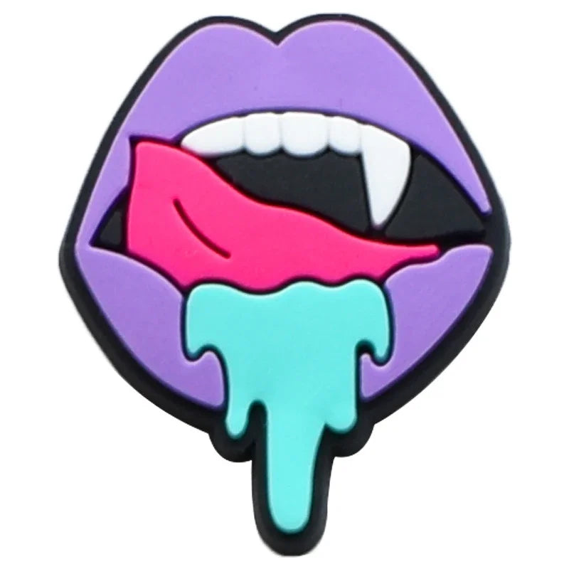 Shoe Charms for Crocs Accessories
 Halloween Shoes Charm for Croc Decorations Pins Men Accessory Jeans Woman Clogs Clips Badges Good Vibrations