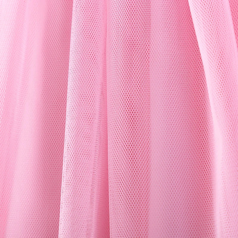 Little maven Summer Dress Kids Clothes Baby Girls 2026 New Cartoon Unicorn Princess Children's Clothing Mesh Dresses 2-7 Years Good Vibrations