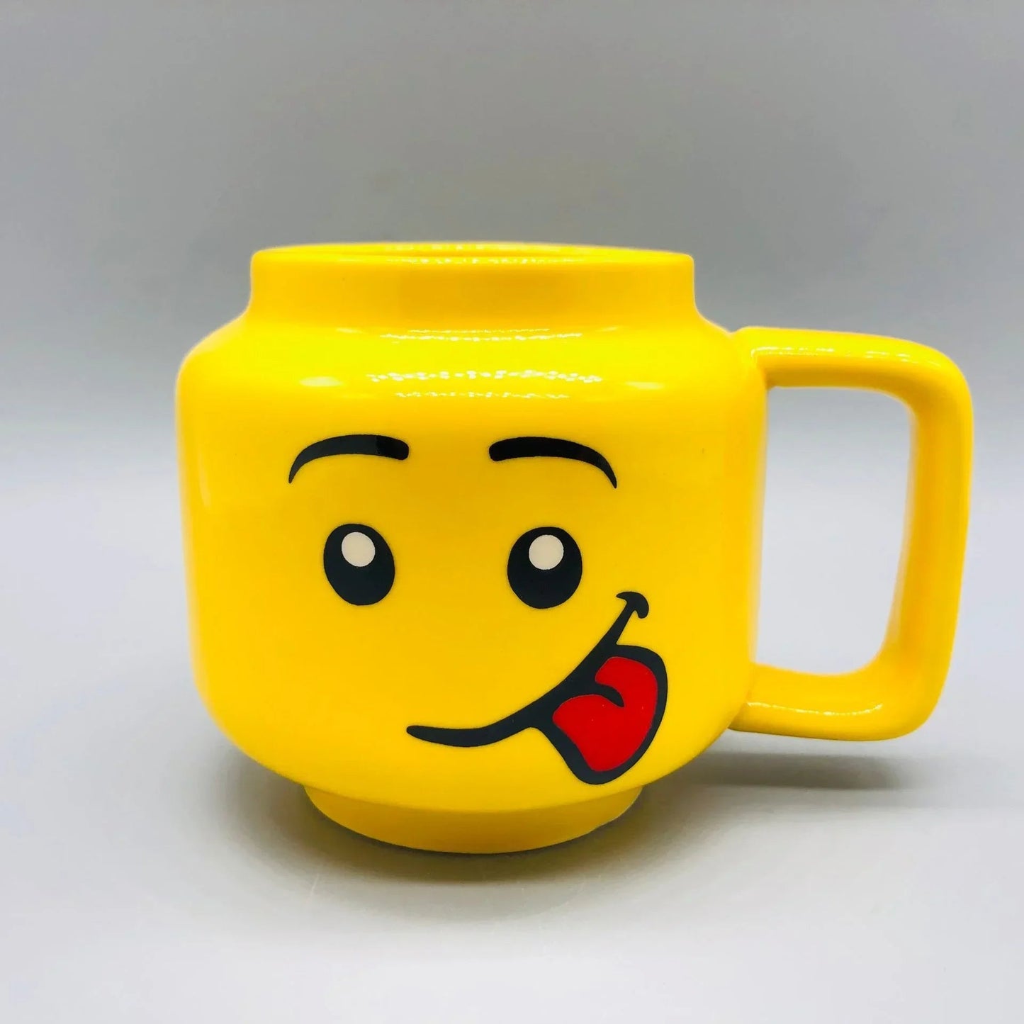 Party Favor Gifts Cute Cartoon Mug for Coffee Milk Tea Ceramic Cup Drinkware with Creative Impish Expression Pattern Good Vibrations
