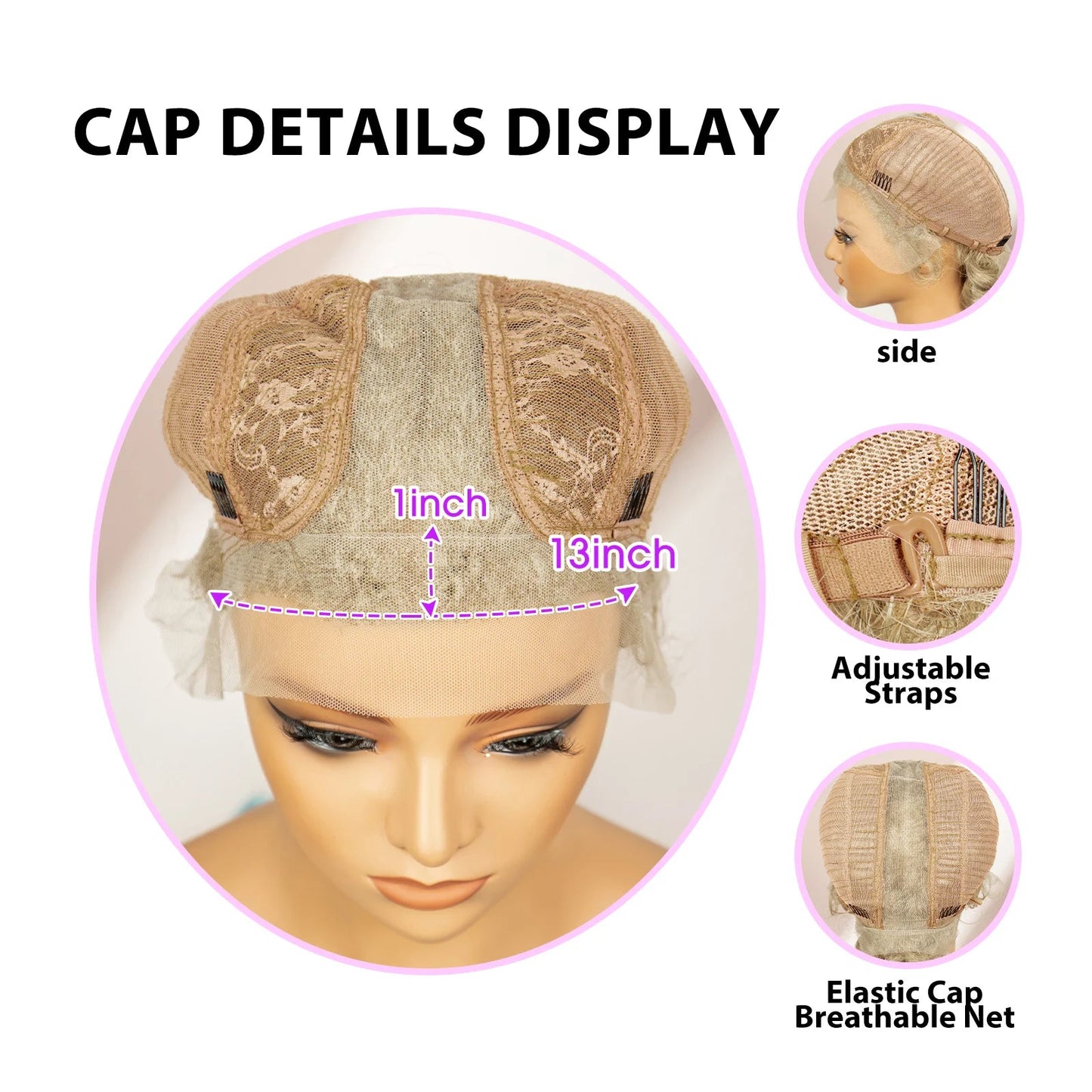 Synthetic Goddess Braided Wigs Cornrow Braided Wigs with Baby Hair Braids Wigs for Women Daily Use Knotless Wigs Good Vibrations