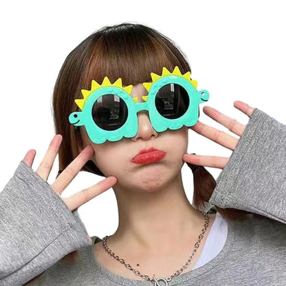 Party Sunglasses Funny Sunglasses Creative Eyeglasses Fancy Dress Props Summer Party Sunglasses Novelty Eyeglasses Good Vibrations