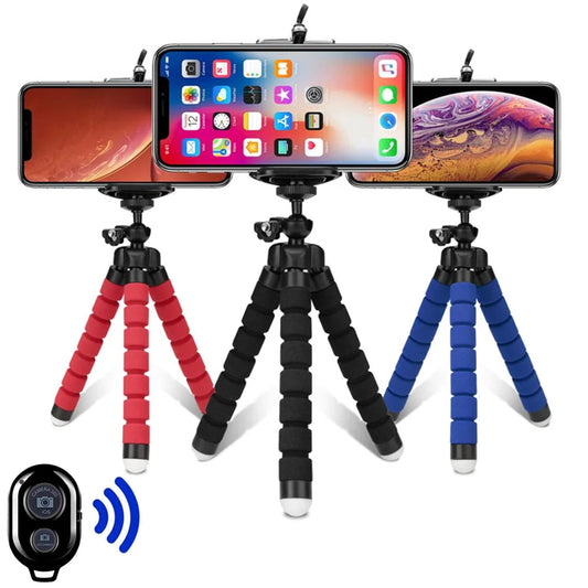 Tripods Tripod For Phone Mobile Camera Holder Clip Smartphone Monopod Tripe Stand Octopus Mini Tripod Stativ For Phone Good Vibrations Adult Super Store