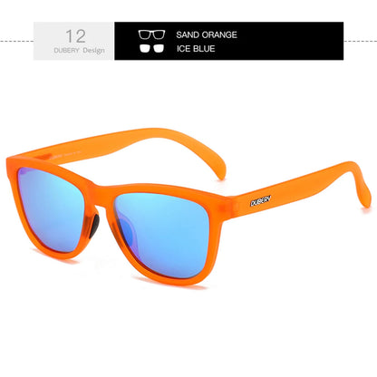 DUBERY Full Rim Polarized Sunglasses For Men And Women 28 Colors Model 550 Good Vibrations
