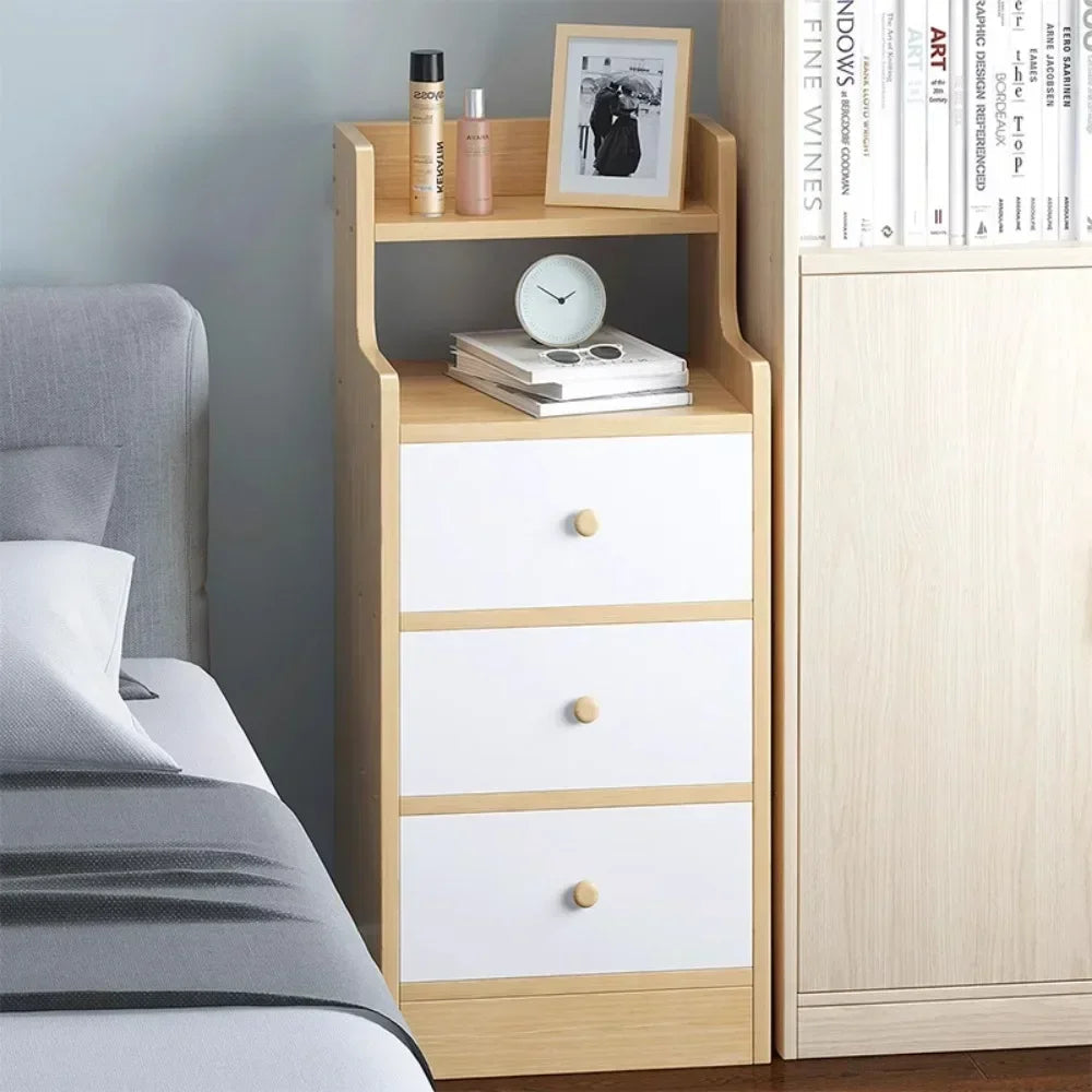 Adult Bedside Table Multifunctional Simple Gear Easy To Assemble Storage Rack Drawer Style Storage Cabinet Small Storage Rack Good Vibrations