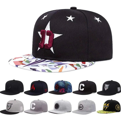 New High Quality 3D Embroidery Baseball Cap Retro Gorras Hats Planas Chapeau Flat Bill HipHop Snapbacks Cap For Men Women Unisex Good Vibrations