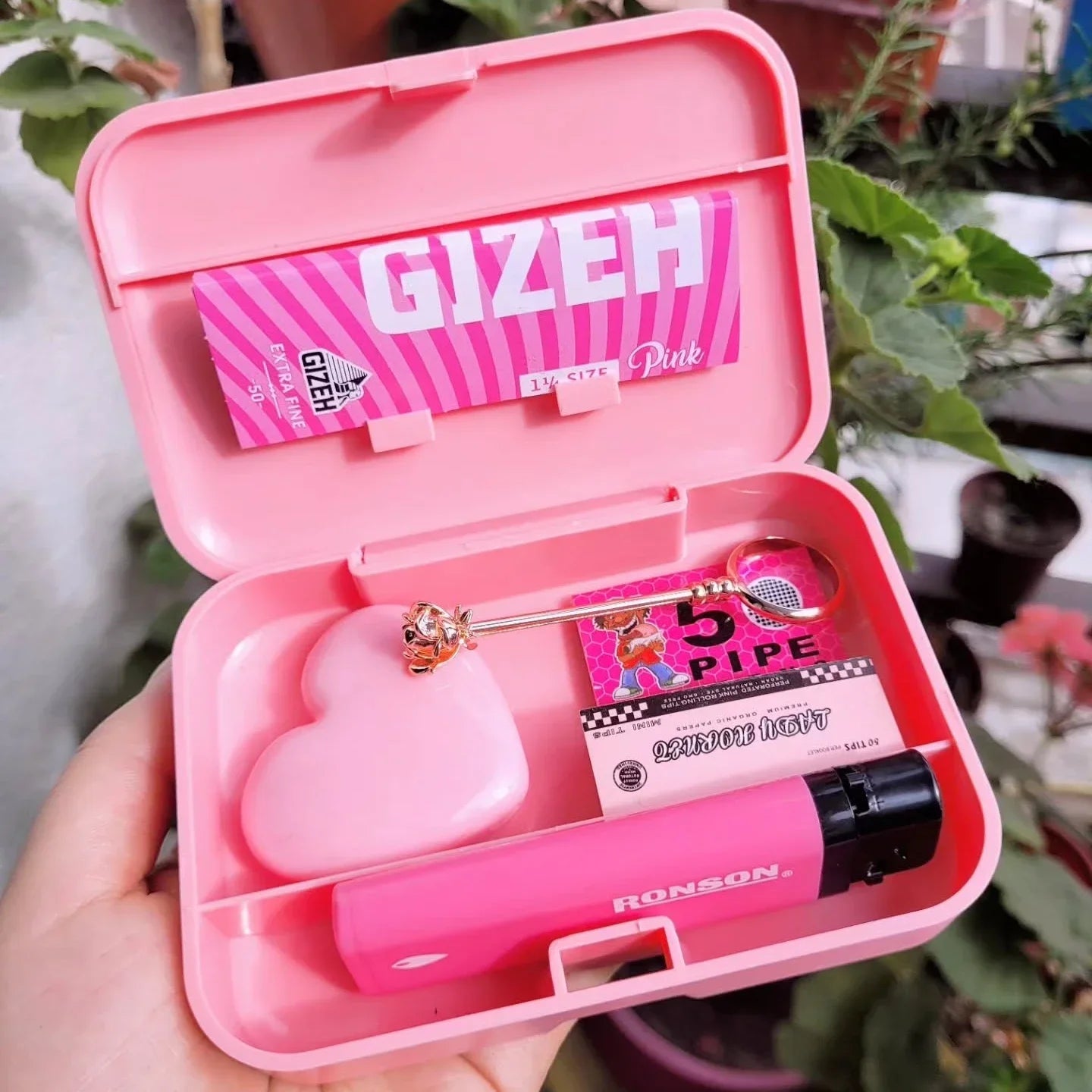 Discreet Stash Box Smoke Storage Case for Smoke Accessories (Case Only) Good Vibrations
