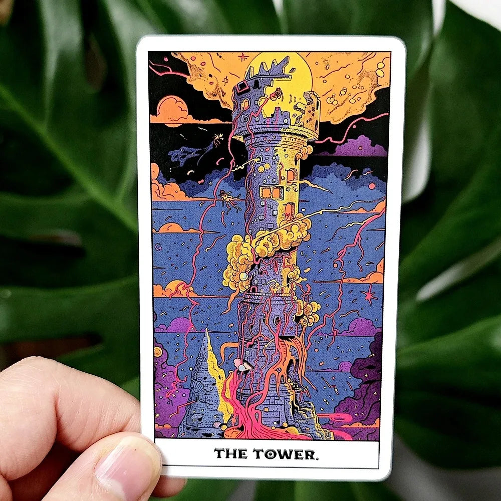 Phantom Tarot Tarot card, with clear starry sky style and thick texture, suitable for novice divination and entertainment Good Vibrations