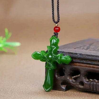 New fashion cross pendant necklace, the same for men and women, simple and versatile fashion and new Good Vibrations