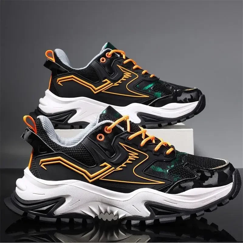 Men Sneakers Breathable Running Shoes 2025 Men Comfortable Black Casual Sneakers Outdoor Fashion Casual Shoes Zapatos De Mujer Good Vibrations