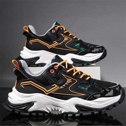 Men Sneakers Breathable Running Shoes 2025 Men Comfortable Black Casual Sneakers Outdoor Fashion Casual Shoes Zapatos De Mujer Good Vibrations