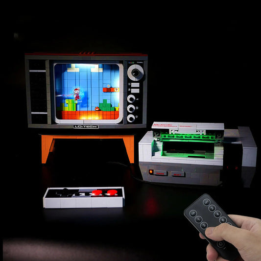 LED Light For 71374 NES Red And White Machine Lamp Building Blocks Bricks  (Not Include Block Model) Good Vibrations