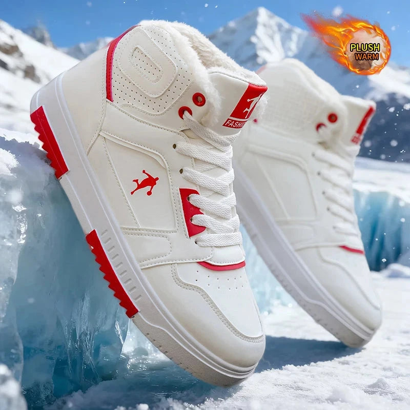 Men's casual sports outdoor hiking trendy fashion street comfortable Youth basketball sneakers Winter Good Vibrations