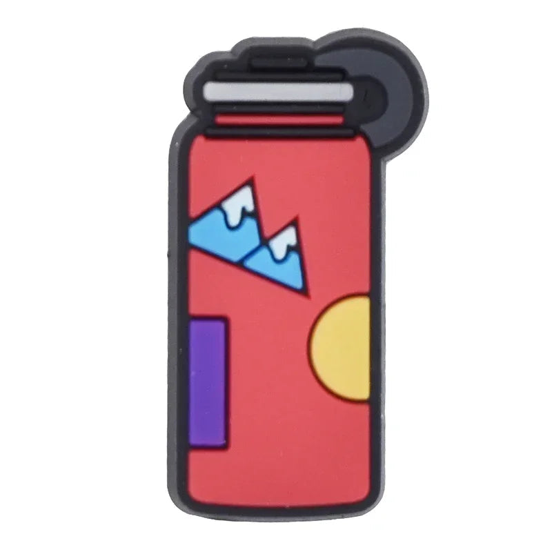 Shoe Charms for Crocs Accessories
 Picnic Bus Shoes Charm for Croc Decorations Pins Men Accessory Jeans Woman Clogs Clips Badges Good Vibrations