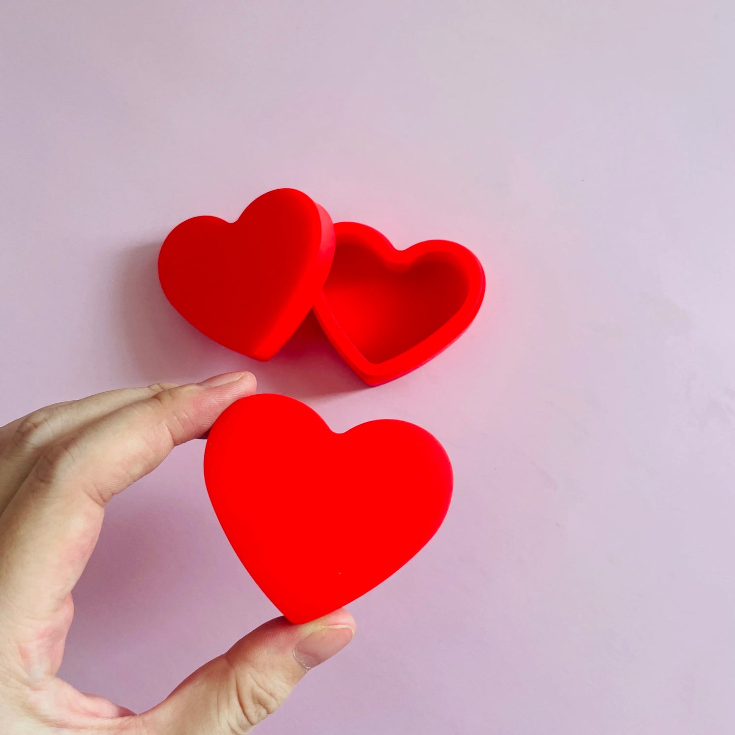 Heart Silicone Wax Container Good Vibrations