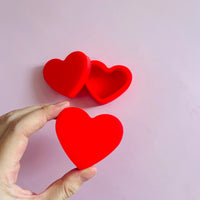 Heart Silicone Wax Container Good Vibrations