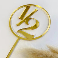 Baby's half birthday| 1/2 birthday cake topper | Half birthday party | Halfway to one | 6 months birthday party Good Vibrations