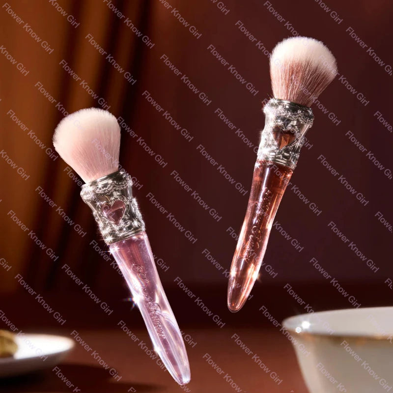 Flower Knows The Sweetie Bear Rounded Blush Brush  Loose Powder makeup Brushes Good Vibrations