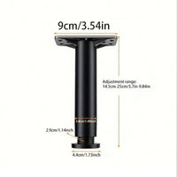 1pc Adjustable Bed Frame Support Legs - Heavy Duty Steel Furniture Feet for King Bed, Sofa, Table - Extra Durable and Sturdy Good Vibrations