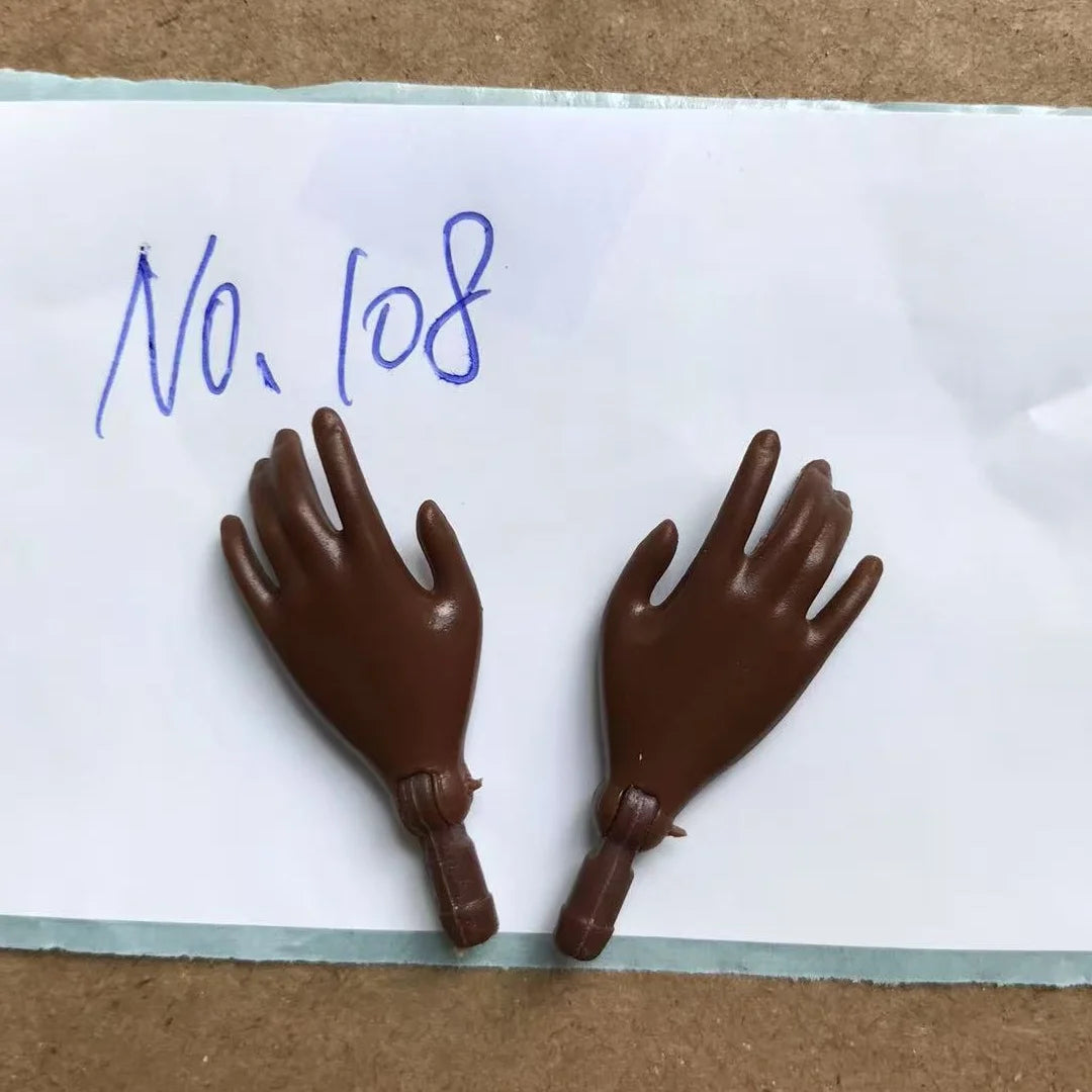 New Original Replacement Doll Hands Monstering High Doll Toy Parts Black Gray Yellow Blue Fishman Doll Hands DIY Toy Accessories Good Vibrations
