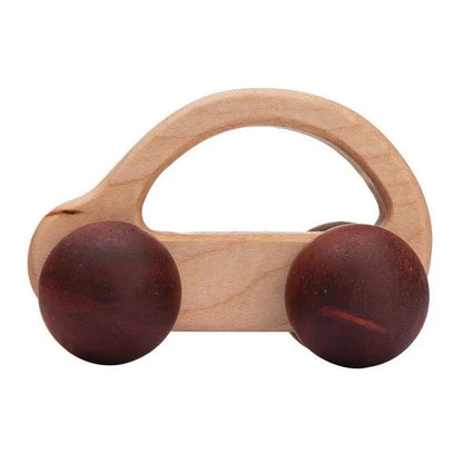 Wooden Cars Toys Maple Diy Crafts for Students Home Activities Montessori Grasping Teething Toy Newborn Birthday Gift Wood Block Good Vibrations
