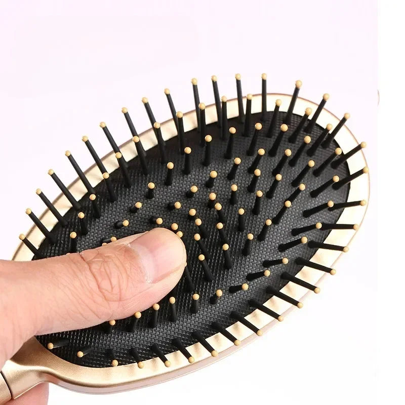 Professional Salon Straight Smooth Paddle Hair Brush Large Hairdressing All Hair Type Hairbrush Styling Comb for Women Men Good Vibrations