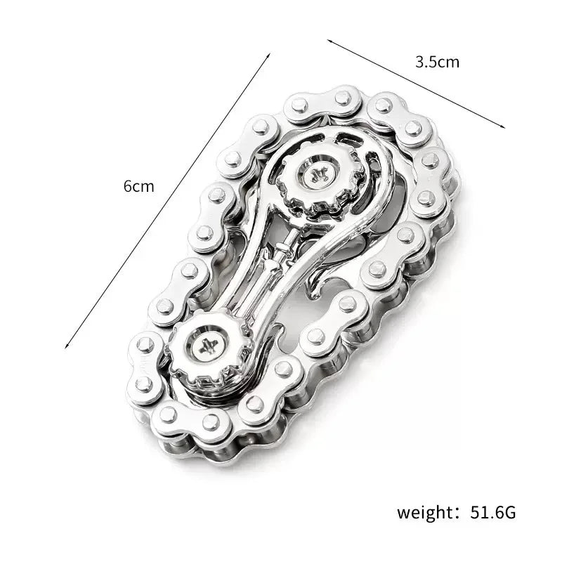 Metal Fidget Spinner Office Desk Toy Stress Relief Gears Hand Spinner for Adults desk decoration home decor Relieve stress relax Good Vibrations