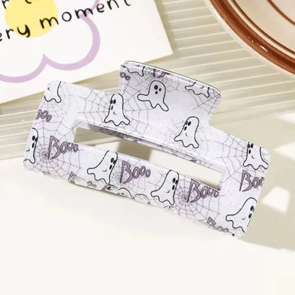 Halloween Theme - With Ghost/Pumpkin/Bat Patterns, Perfect For Holiday Party Costumes, Fashion Accessories For Women And Girls Good Vibrations