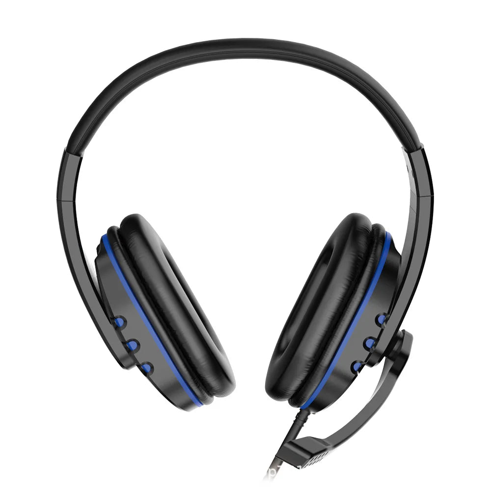 Headphones 3.5mm Wired Gaming Headset Earphones Music For PS4 Play Station 4 Game PC Chat computer With Microphone Good Vibrations