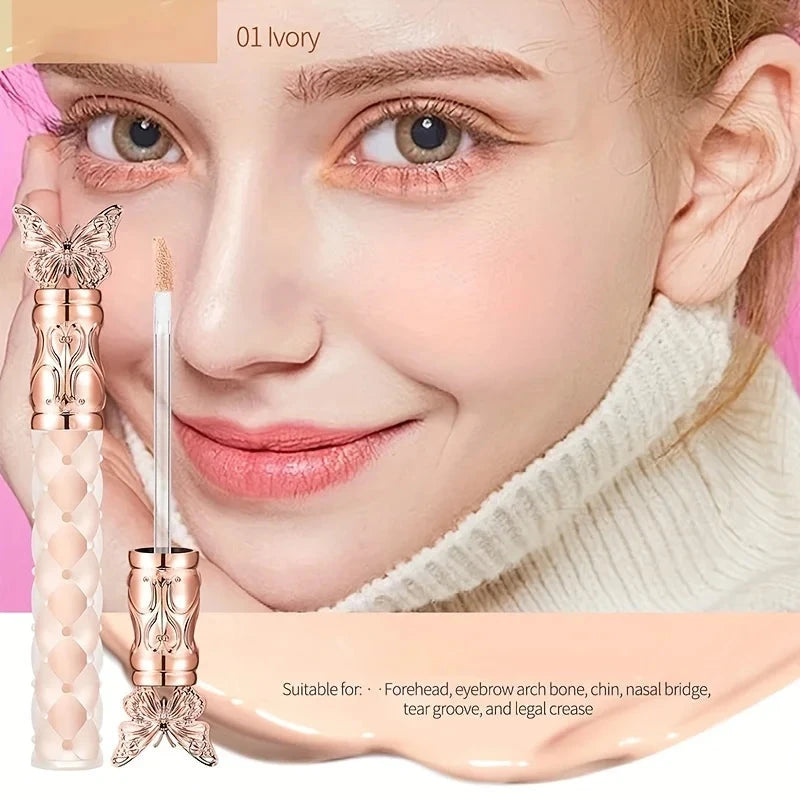 O'CHEAL Silky Moisturizing Concealer Translucent Texture Blemish Covering Wrinkle-Free Long-Lasting Makeup Good Vibrations