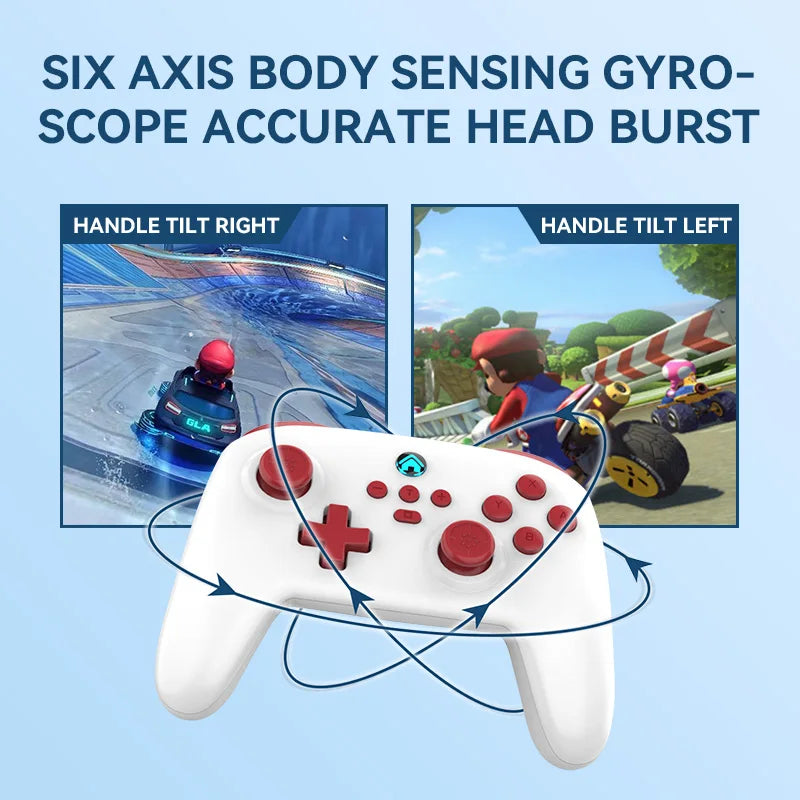 Wireless Game Controller For Switch Switch oled NS Pro GamePad Six-axis vibration PC Game joystick Good Vibrations