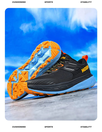 Men's Shoes Sneakers Running Shoes for Men Unisex Women Casual Walking Lace-up Training Lightweight Dark Blue Fashion Lifestyle Good Vibrations