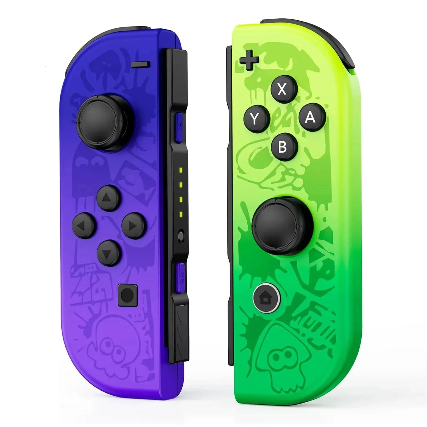 Replacement for Switch Joycon, Controller for Switch/Lite/OLED, with 6-Axis Gyro, Dual Vibration, Motion Control, Screenshot Good Vibrations