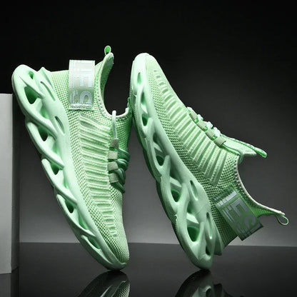Men's Running Shoes Casual Fashion Mesh Breathable High-quality Luxury Design Tennis Shoes 2025 Casual Training Sneakers Women Good Vibrations