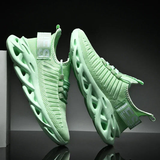 Men's Running Shoes Casual Fashion Mesh Breathable High-quality Luxury Design Tennis Shoes 2025 Casual Training Sneakers Women Good Vibrations
