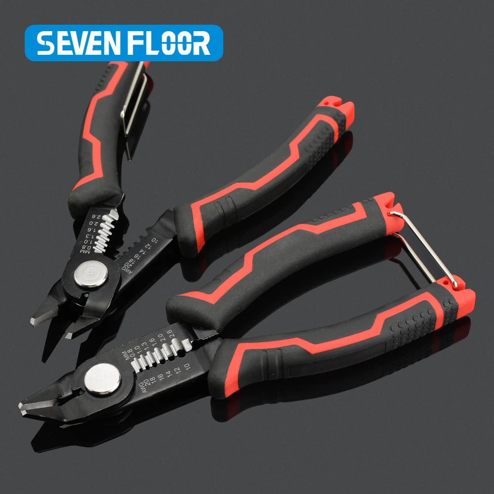 Wire Stripper Pliers Automatic Stripping Cutter Cable Wire Crimping Electrician Repair Tools Wire Stripper Tool hand tools Good Vibrations