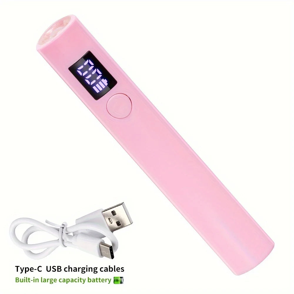 DianaBeauty Handheld Nail Dryer Lamp UV/LED Nail Curing All Gel Polish Nail Art Tool USB Rechargeabl Quick Dry Nail Lamp Good Vibrations Adult Super Store