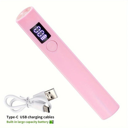DianaBeauty Handheld Nail Dryer Lamp UV/LED Nail Curing All Gel Polish Nail Art Tool USB Rechargeabl Quick Dry Nail Lamp Good Vibrations Adult Super Store