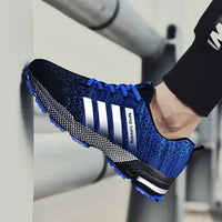 Men Shoes Comfortable Non-Slip Stable Shock Absorption Light Couple Shoes and Men's Sneakers Mesh Breathable Casual Basket Homme Good Vibrations