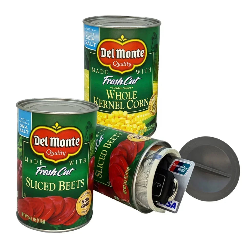 Hidden Safe Compartment Diversion Safe Food Cans Secret Stash Hiding Container Kitchen Cupboard Hide Cash Hidden Wholesale Good Vibrations