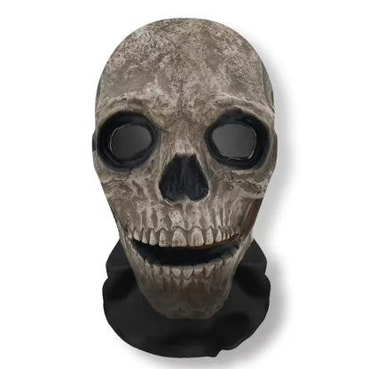 Halloween Ghost Face 3D Mask Balaclava Full Face Elastic Mesh Breathable Skull Headcovers Horror Party Halloween Cosplay Props Good Vibrations