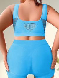 1 Set Women's lingerie set  Plus Size Bralette Seamless Bra Comfortable Breathable Sports Bra Stretch Fabric Boxers Good Vibrations